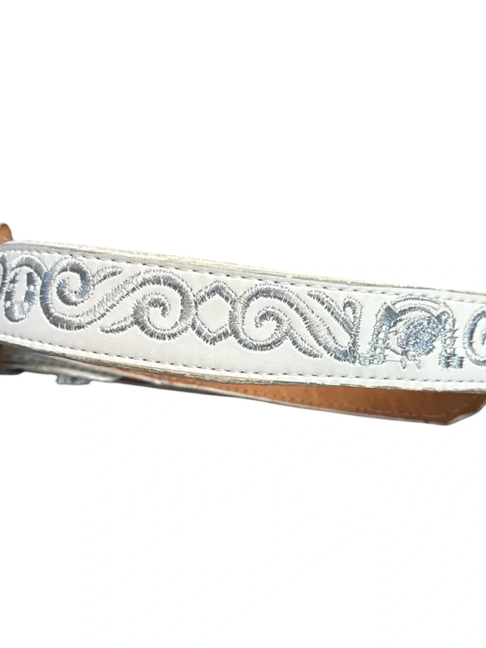 Kids Leather Mexican Cowboy Western Belt Embroidered Ranch Rodeo Style